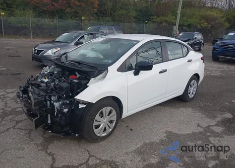 2025 Nissan Versa 1.6 S из США, поврежденный, VIN 3N1CN8DV8SL868727